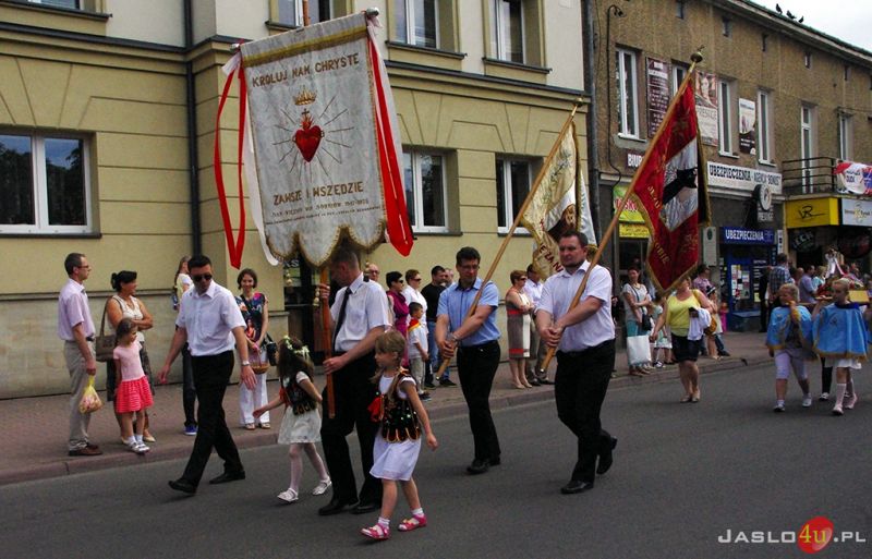 Boże Ciało w Jaśle