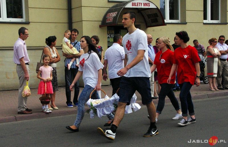 Boże Ciało w Jaśle