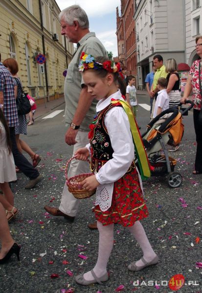 Boże Ciało w Jaśle