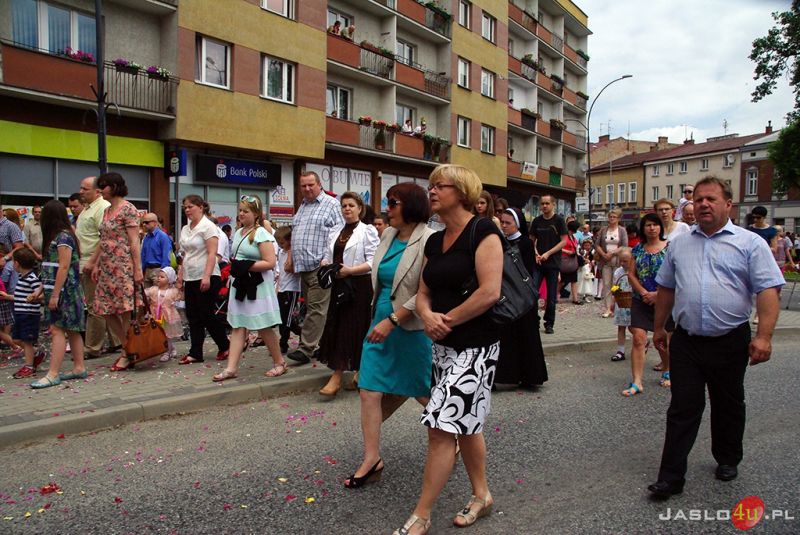 Boże Ciało w Jaśle