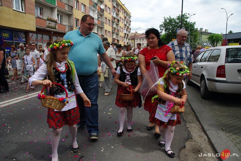 Boże Ciało w Jaśle