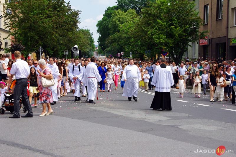 Boże Ciało w Jaśle