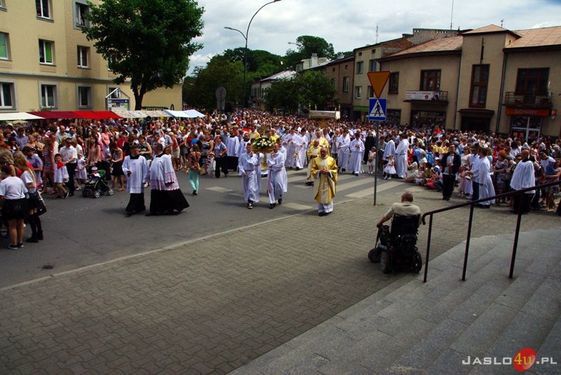 Boże Ciało w Jaśle