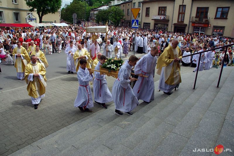 Boże Ciało w Jaśle