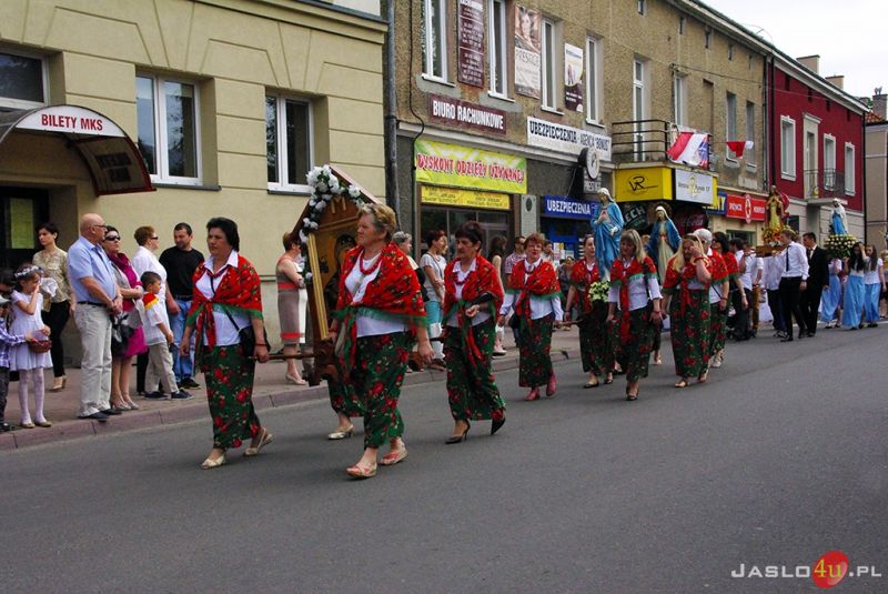 Boże Ciało w Jaśle