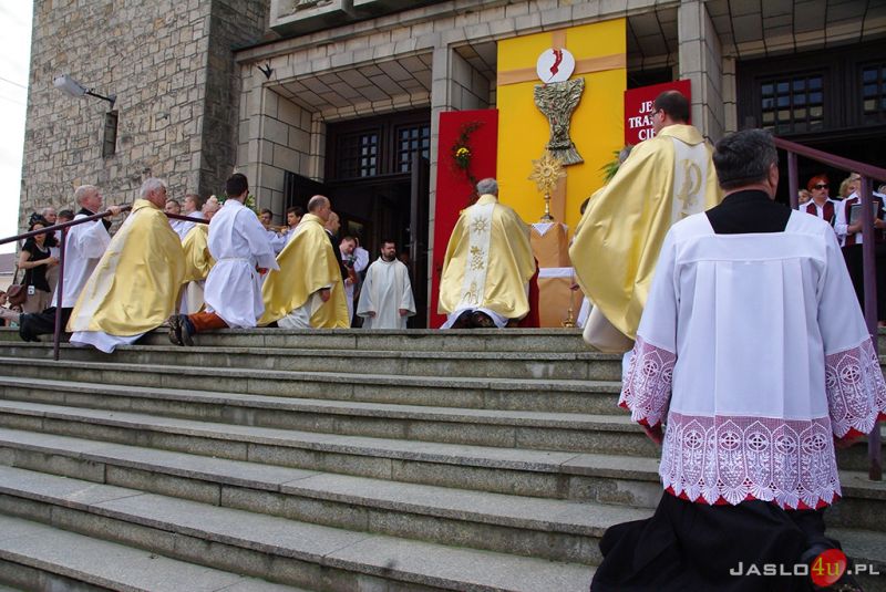 Boże Ciało w Jaśle