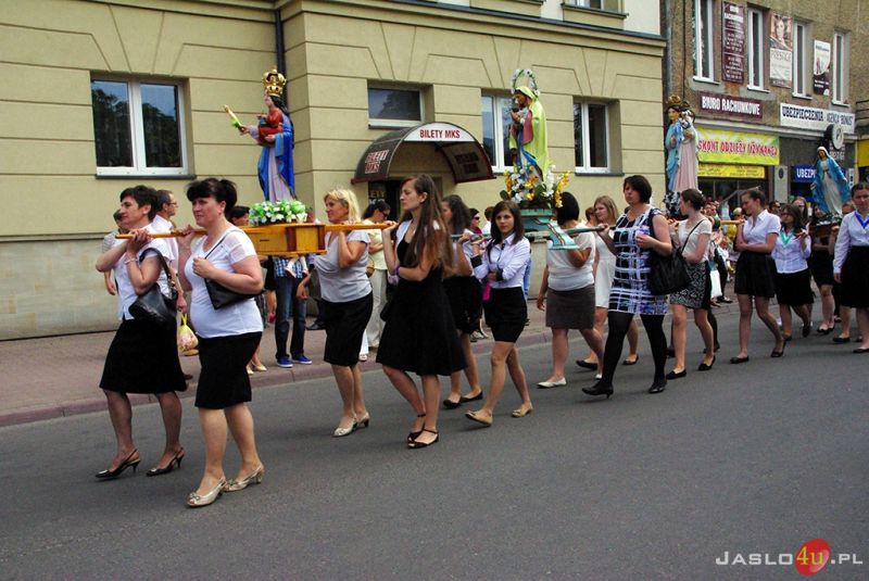 Boże Ciało w Jaśle