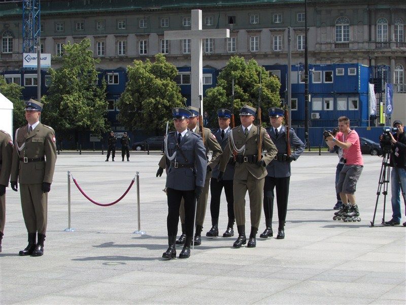 Uczniowie LO w Kołaczycach na X Przystanku PaT w Warszawie