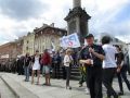 Uczniowie LO w Kołaczycach na X Przystanku PaT w Warszawie