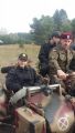 Uczniowie klas mundurowych Liceum Ogólnokształcącego w Kołaczycach w Żaganiu