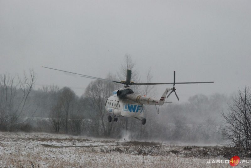 Start śmigłowca ONZ