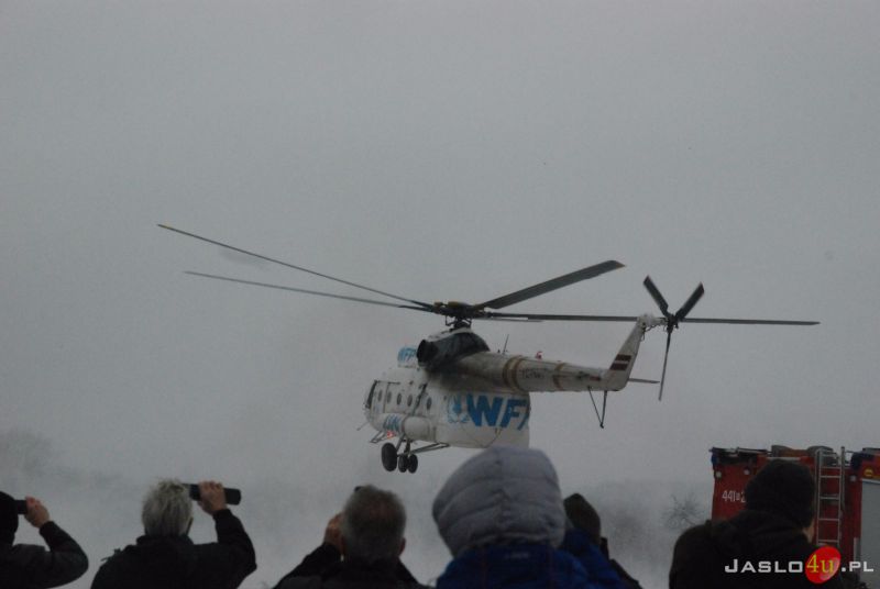 Start śmigłowca ONZ