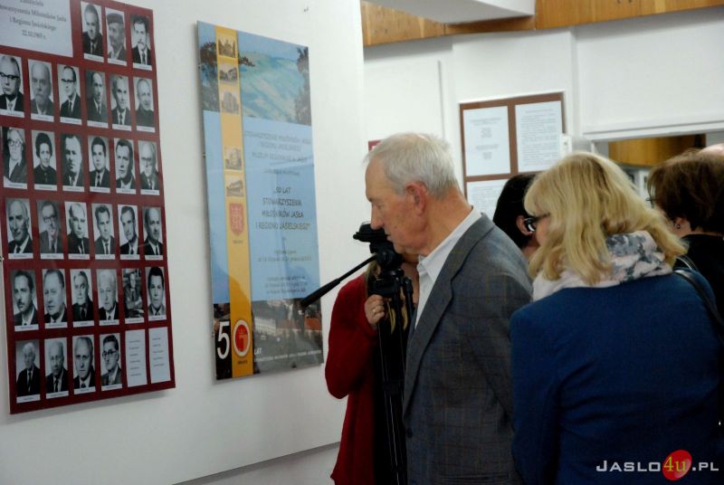 Wystawa  - 50 lat Stowarzyszenia Miłośników Jasła i Regionu Jasielskiego