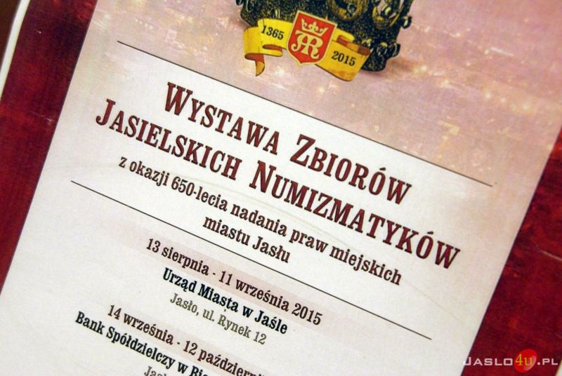 Wystawa zbiorów Jasielskich Numizmatyków