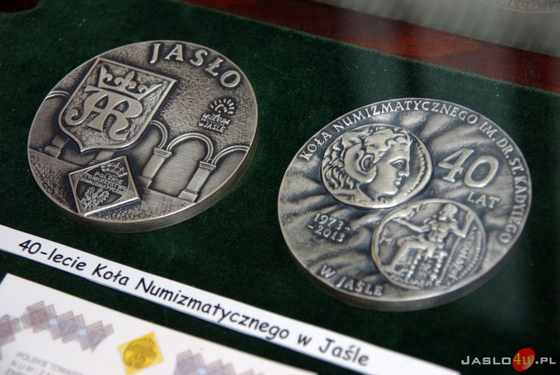 Wystawa zbiorów Jasielskich Numizmatyków