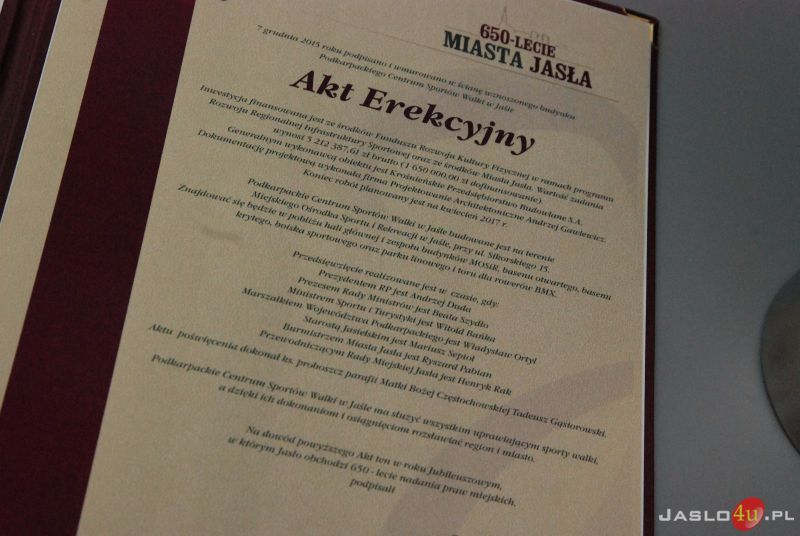 Wmurowanie kamienia węgielnego