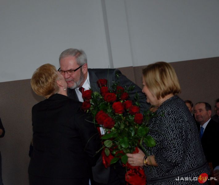 Uroczyste otwarcie sali gimnastycznej w SP nr 4 w Jaśle