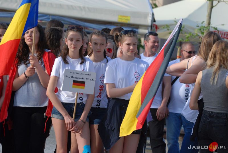 Uroczyste otwarcie Międzynarodowego Festiwalu Sportu Jasło 2016