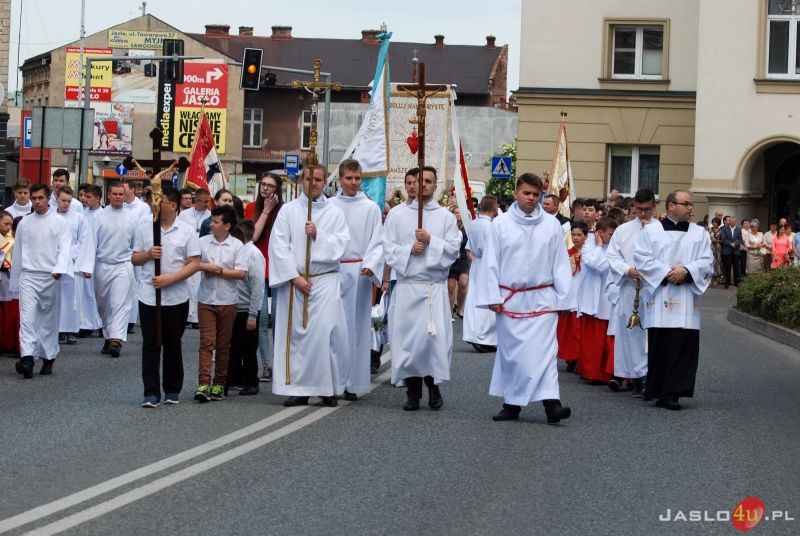 Uroczystość Bożego Ciała w Jaśle