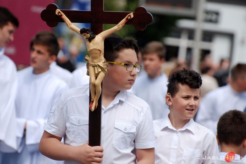 Uroczystość Bożego Ciała w Jaśle