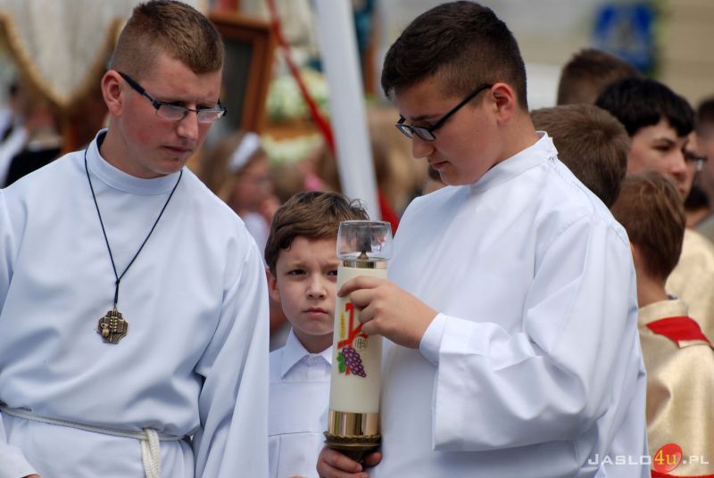 Uroczystość Bożego Ciała w Jaśle