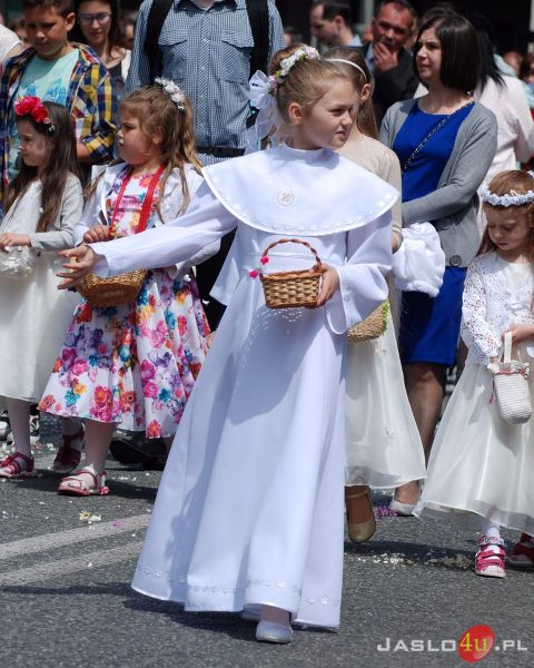 Uroczystość Bożego Ciała w Jaśle