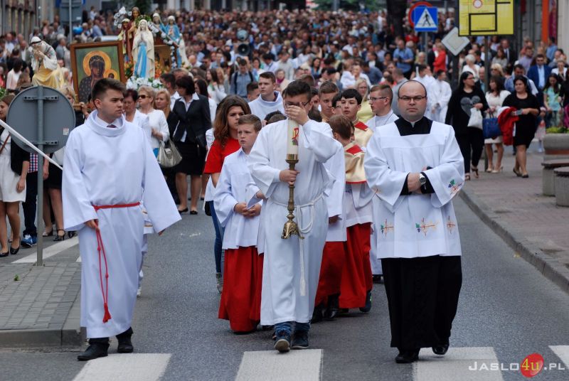 Uroczystość Bożego Ciała w Jaśle