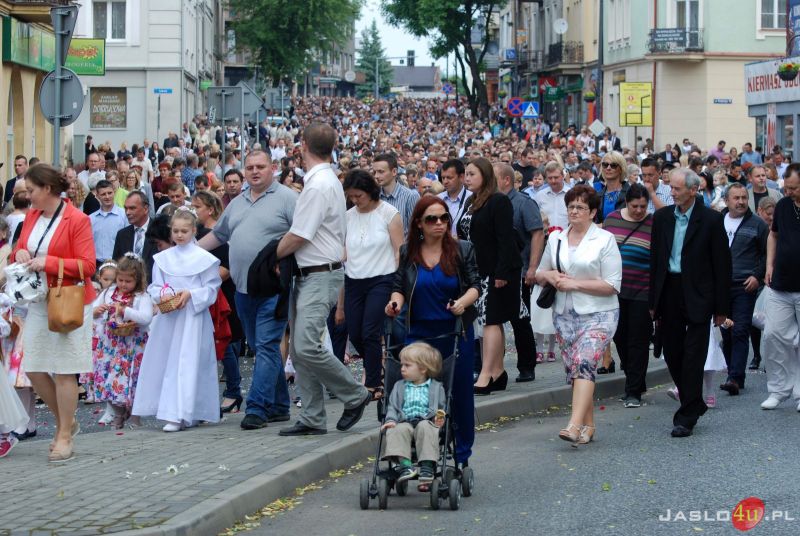 Uroczystość Bożego Ciała w Jaśle