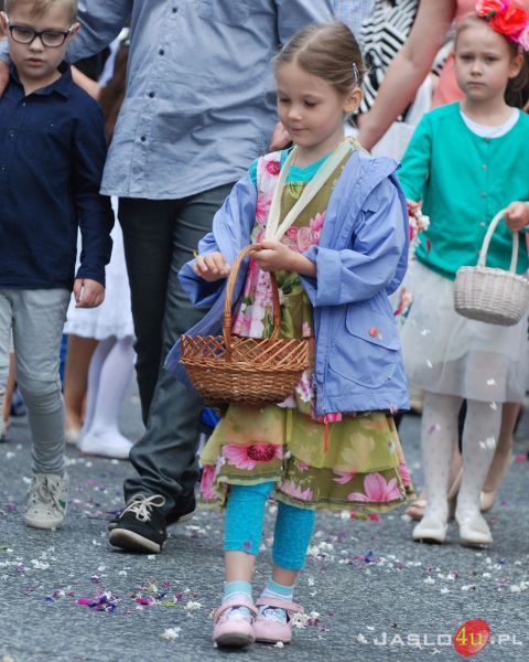 Uroczystość Bożego Ciała w Jaśle