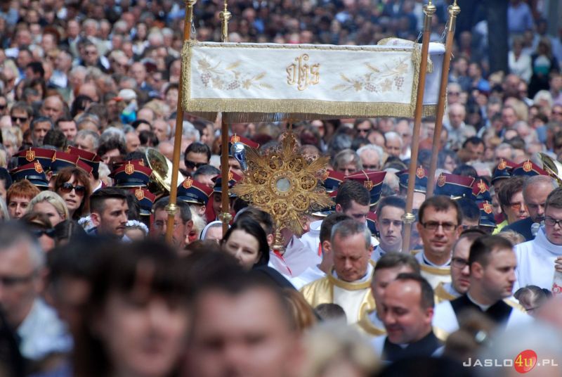 Uroczystość Bożego Ciała w Jaśle