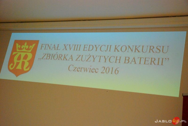 Finał XVIII edycji konkursu "Zbiórka zużytych baterii"