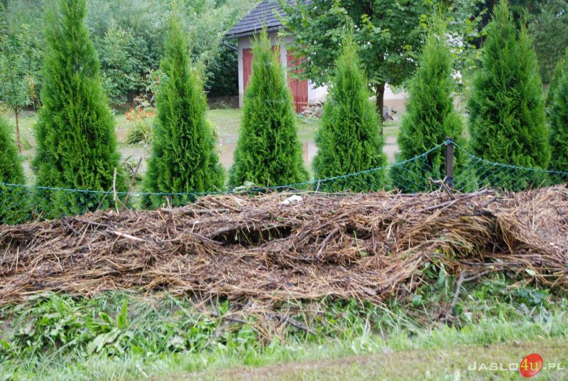 Podtopienia w Błażkowej