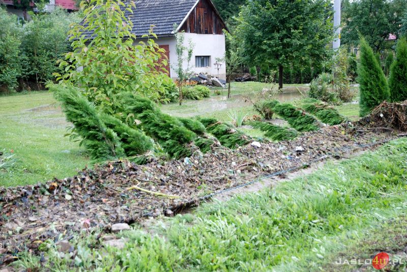 Podtopienia w Błażkowej