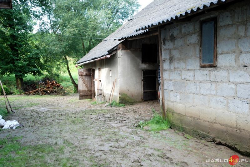 Podtopienia w Błażkowej