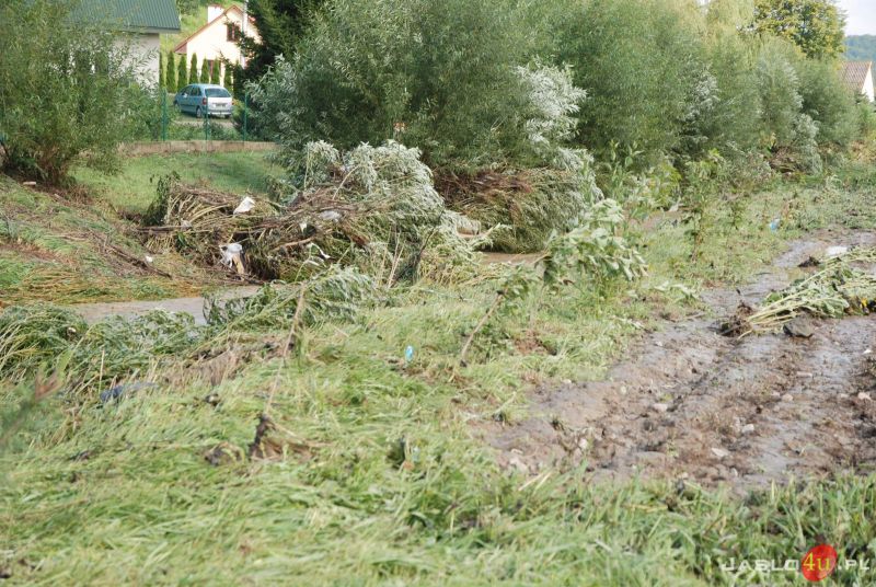 Podtopienia w Błażkowej