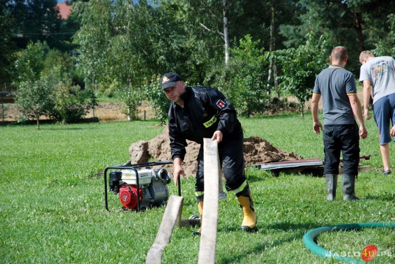 Podtopienia w Błażkowej