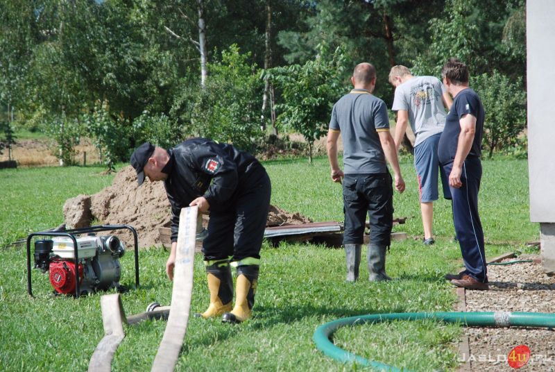 Podtopienia w Błażkowej