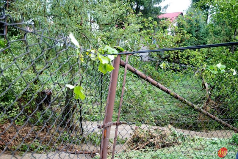 Podtopienia w Błażkowej