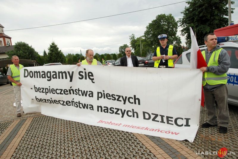 Protest w Przysiekach