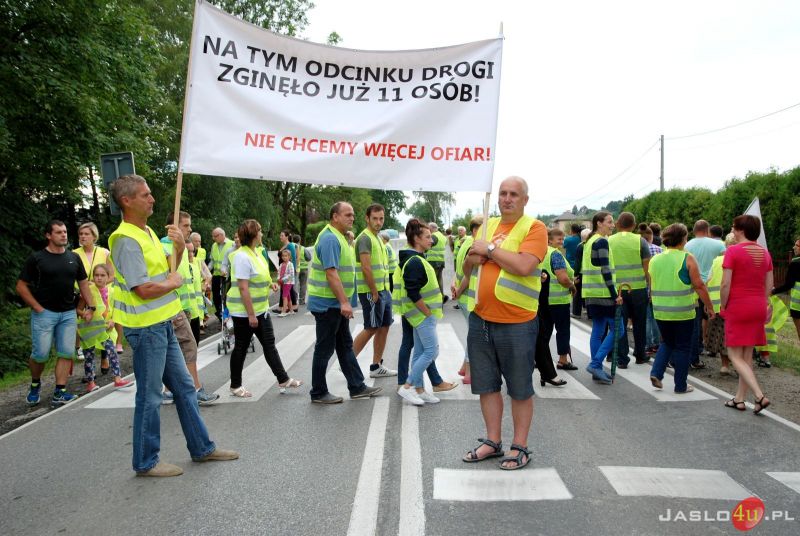 Protest w Przysiekach