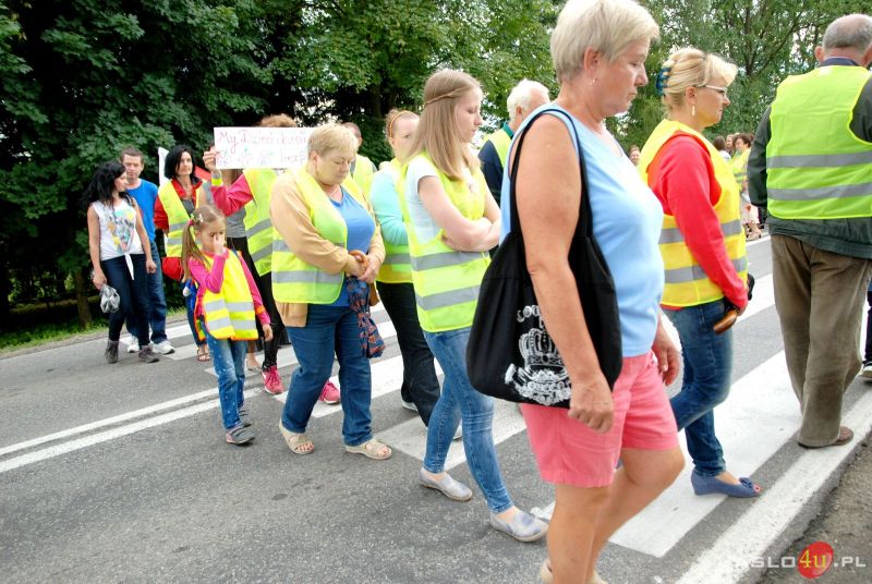 Protest w Przysiekach