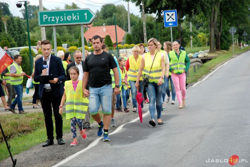 Protest w Przysiekach