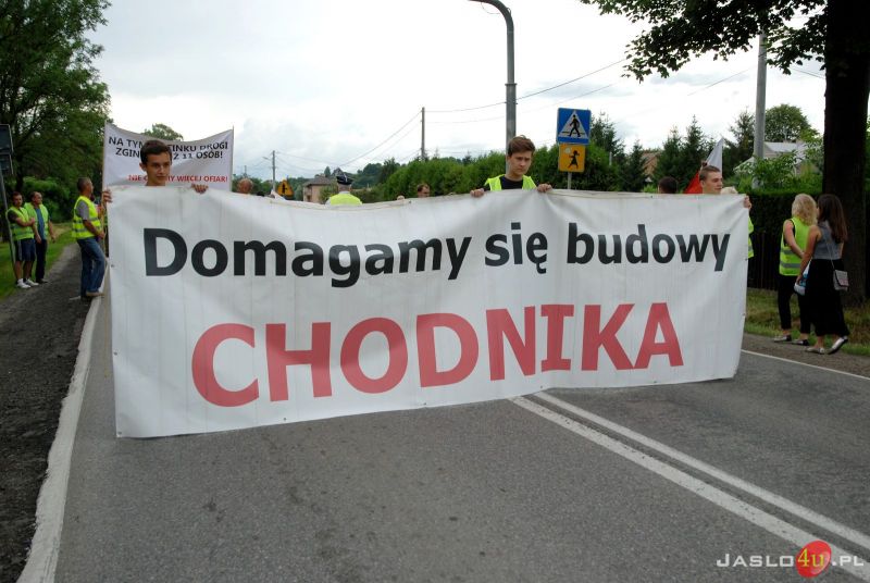 Protest w Przysiekach