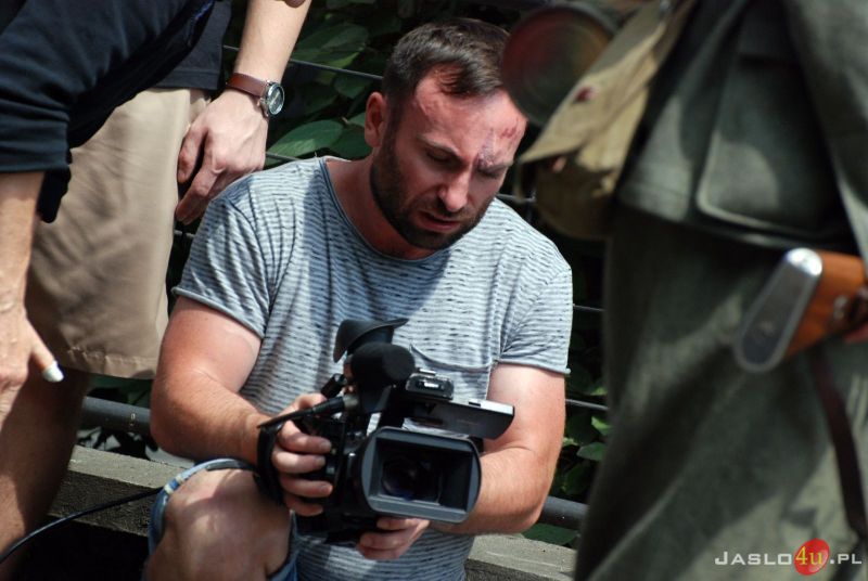 Zdjęcia do filmu "Akcja Pensjonat" na ulicach Jasła