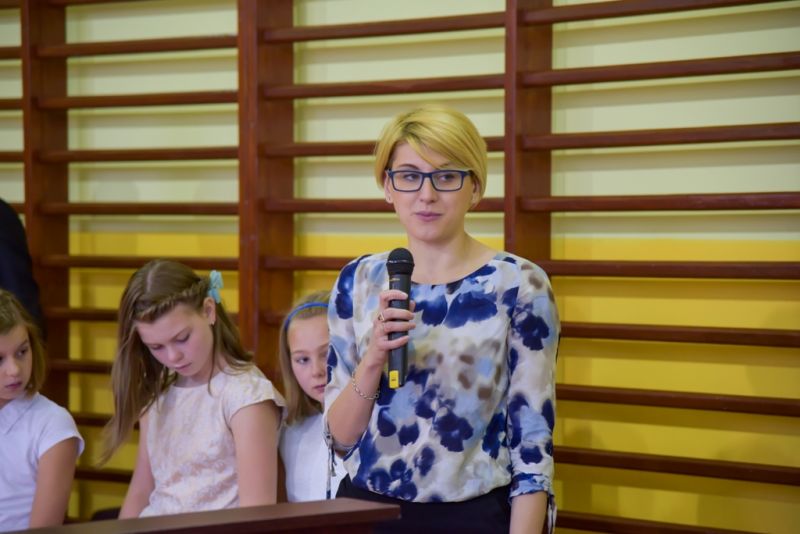 Uroczystość pasowania uczniów klas I w Szkole Podstawowej nr 2