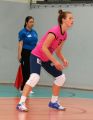 Mecz siatkówki kobiet UKS "MOSiR" Jasło - Grupa Azoty PWSZ Tarnów