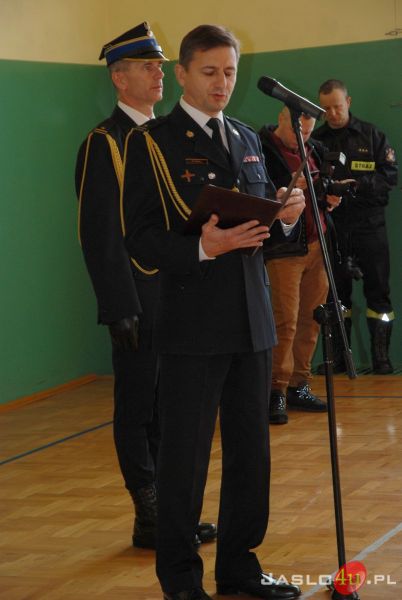 Powołanie komendanta KP PSP w Jaśle