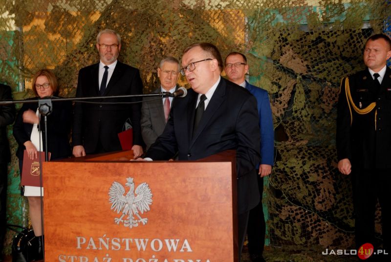Powołanie komendanta KP PSP w Jaśle
