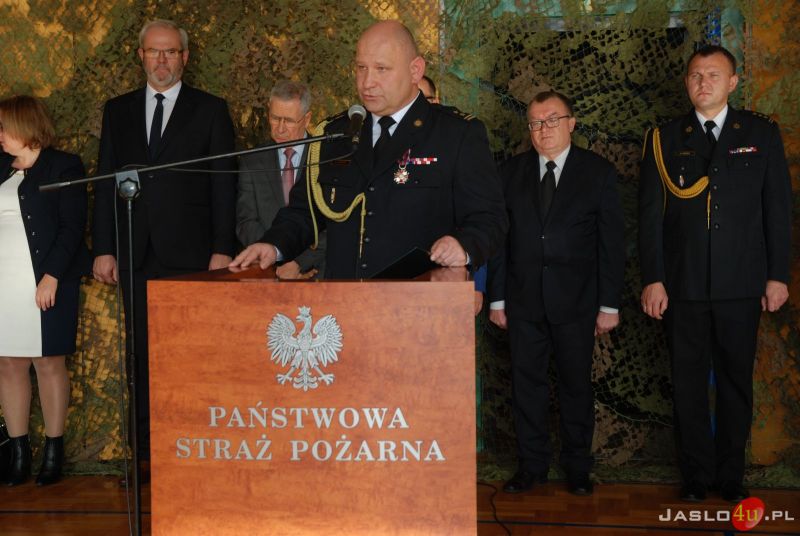 Powołanie komendanta KP PSP w Jaśle