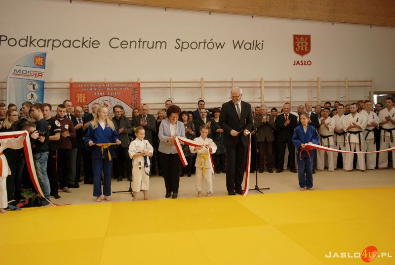 Uroczyste otwarcie Podkarpackiego Centrum Sztuk Walki w Jaśle